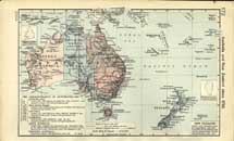 Map of Australasia