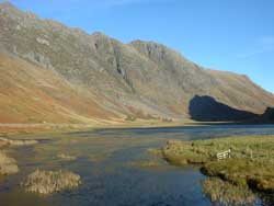 Looking back up the glen