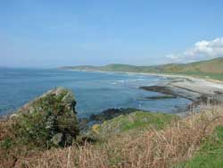 The stunning coastline