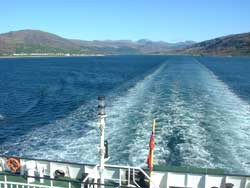 Leaving Ullapool for Stornaway